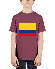Colombia 596# - world flags - Youth Tee Unisex