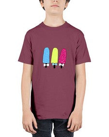 Colorful Icecreams 873# - ice cream - Youth Tee Unisex