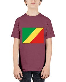 Congo Republic of the 614# - world flags - Youth Tee Unisex