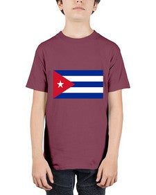 Cuba 634# - world flags - Youth Tee Unisex