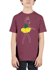 Cute ballet ballerino girls dancing ballet 83# - ballet - Youth Tee Unisex