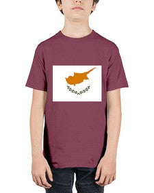 Cyprus 636# - world flags - Youth Tee Unisex