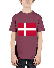 Denmark 657# - world flags - Youth Tee Unisex