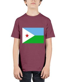 Djibouti 670# - world flags - Youth Tee Unisex
