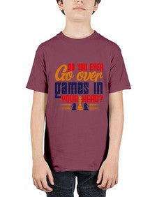 Do you ever go over games in your head 71# - chess - Youth Tee Unisex