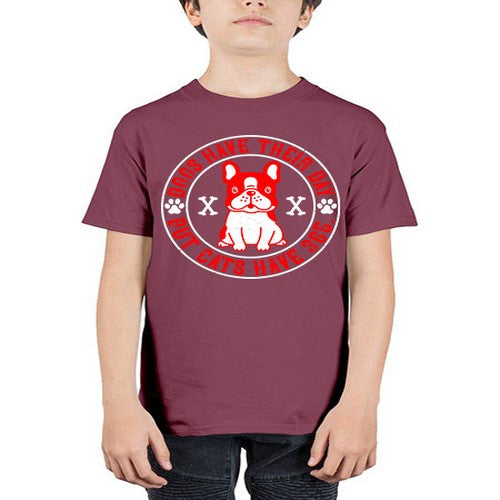 Dogs have their day but cats have Style 212# - dogs - Youth Tee Unisex