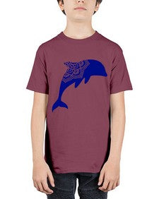 DolphinMandala 382# - mandala - Youth Tee Unisex