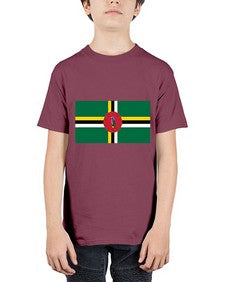 Dominica 675# - world flags - Youth Tee Unisex