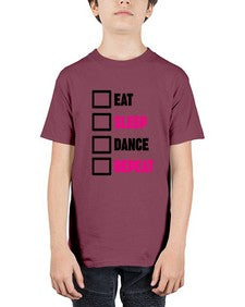 Eat sleep dance repeat 120# - ballet - Youth Tee Unisex