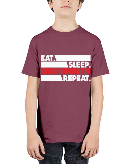 EatSleepExperimentRepeatScientistSkinite Scientist Skinite 274# - general science - Youth Tee Unisex