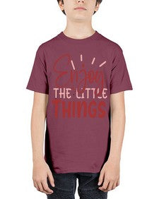 Enjoy The Little Things Style 114# - motivation - Youth Tee Unisex