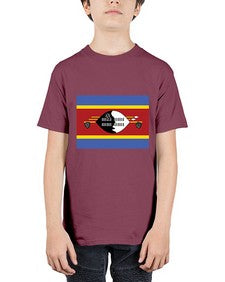 Eswatini 714# - world flags - Youth Tee Unisex
