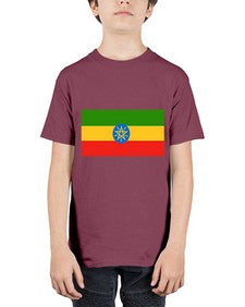 Ethiopia 715# - world flags - Youth Tee Unisex