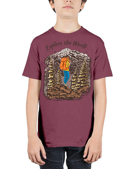 Explore the World 24# - nature - Youth Tee Unisex