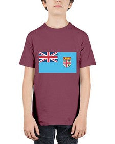Fiji 721# - world flags - Youth Tee Unisex