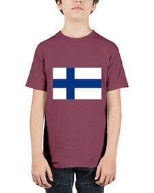 Finland 722# - world flags - Youth Tee Unisex