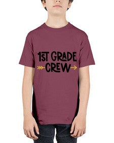 First Grade Crew 120# - first grade - Youth Tee Unisex