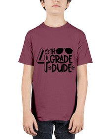 Fourth Grade Dude 179# - fourth grade - Youth Tee Unisex