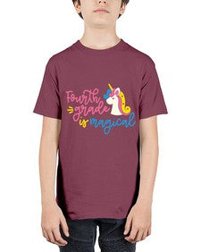 Fourth Grade Is Magical 187# - fourth grade - Youth Tee Unisex