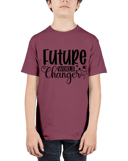 Future World Changer 318# - kids - Youth Tee Unisex
