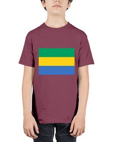 Gabon 754# - world flags - Youth Tee Unisex