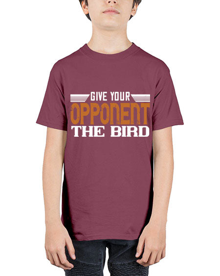 Give your opponent the bird 2268# - badminton - Youth Tee Unisex