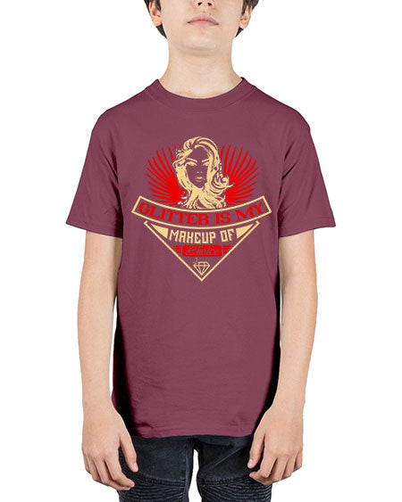 Glitter is my makeup of choice Style 211# - beauty - fashion - Youth Tee Unisex