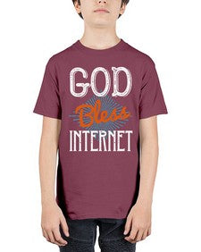 God bless internet 78# - internet - Youth Tee Unisex