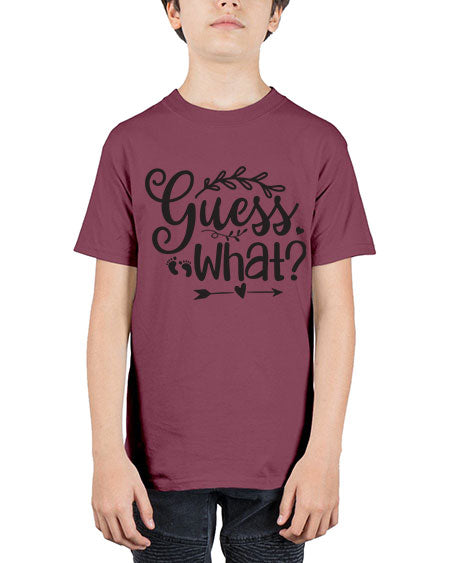 Guess what 323# - pregnancy - Youth Tee Unisex