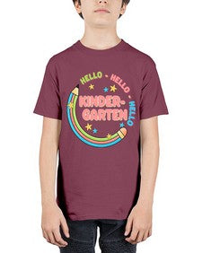 Hello Kindergarten Pencil 301# - kindergarten - Youth Tee Unisex