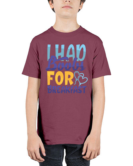 I Had Boobs For Breakfast Style 99# - baby - Youth Tee Unisex