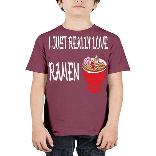 I Just Love Ramen Japanese Anime 238# - anime - Youth Tee Unisex