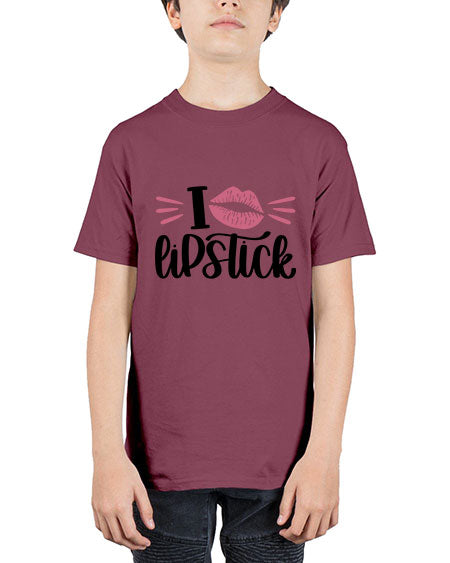 I Love Lipstick Style 86# - beauty - fashion - Youth Tee Unisex