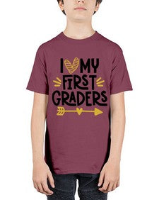 I Love My First 365# - first grade - Youth Tee Unisex