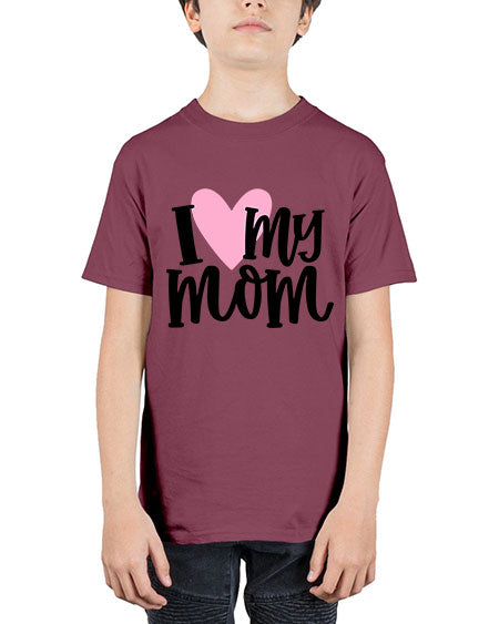 I Love My Mom Style 343# - baby - Youth Tee Unisex