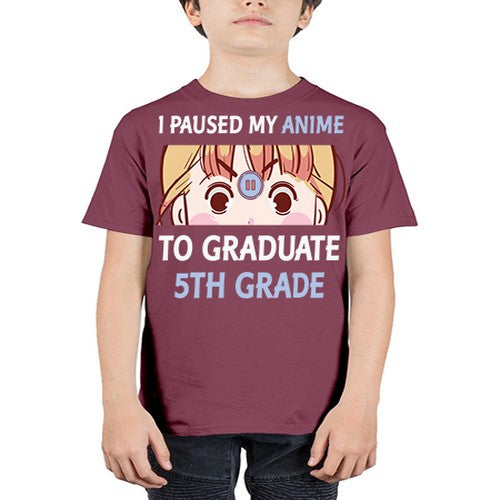 I Paused My Anime To Anime 243# - anime - Youth Tee Unisex
