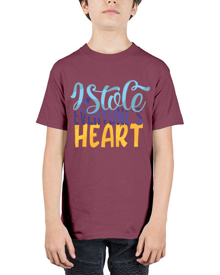 I Stole Everyones Heart Style 109# - baby - Youth Tee Unisex