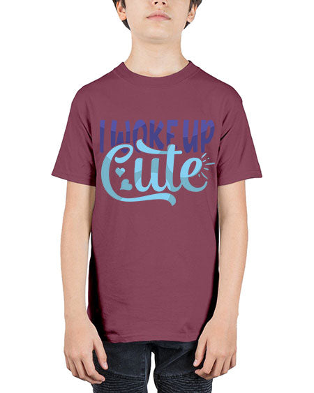 I Woke Up Cute Style 112# - baby - Youth Tee Unisex
