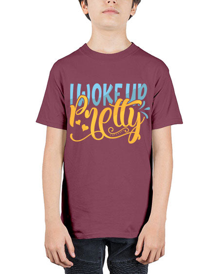 I Woke Up Pretty Style 113# - baby - Youth Tee Unisex