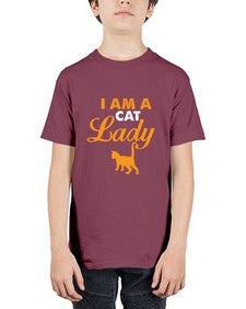 I am a cat lady - cats - Youth Tee Unisex