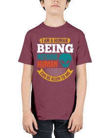 I am a human being nothing is alien to me 7# - ufo - Youth Tee Unisex