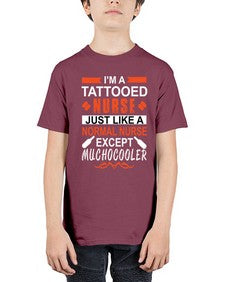 I am tattooed nurse Style 864# - nurse - Youth Tee Unisex