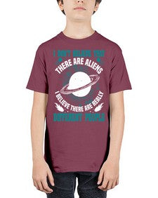 I dont belive that there are aliens 8# - ufo - Youth Tee Unisex