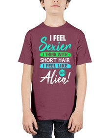 I feel sexier with short hair 12# - ufo - Youth Tee Unisex