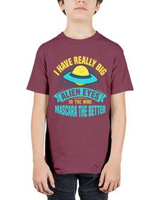 I have really big alien eyes 16# - ufo - Youth Tee Unisex