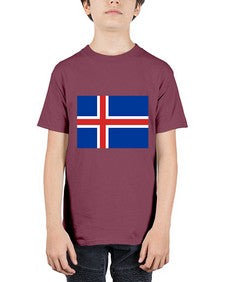Iceland 921# - world flags - Youth Tee Unisex
