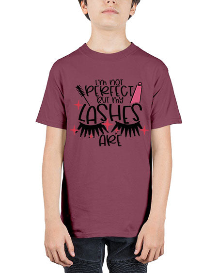 Im Not Perfect But My Lashes Are Style 79# - beauty - fashion - Youth Tee Unisex