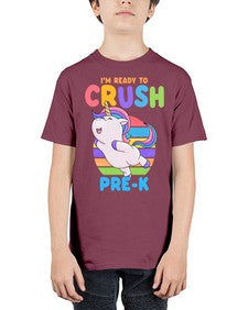 Im Ready to Crush PreK 390# - prek headstart - Youth Tee Unisex