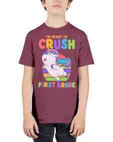Im Ready to Crush first 387# - first grade - Youth Tee Unisex