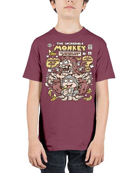 Incredible Monkey - monkey - Youth Tee Unisex